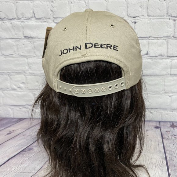 John Deere Hat Cap Snapback Brown Parts Country PARTS for All Makes K-Products - Picture 3 of 11
